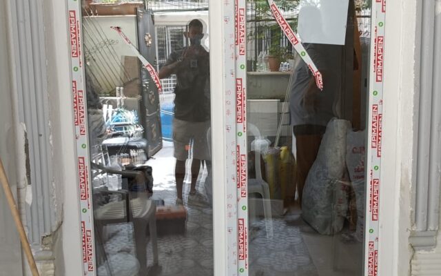 PİMAPEN PVC kapı montajı
